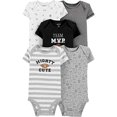 thumbnail image 2 of Carter's 5 Pk Justaucorps à Manches Courtes Mignons, 9 Mois, 2 of 3