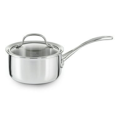 Calphalon Tri-Ply Stainless Steel 1.5-Quart Saucepan with Cover