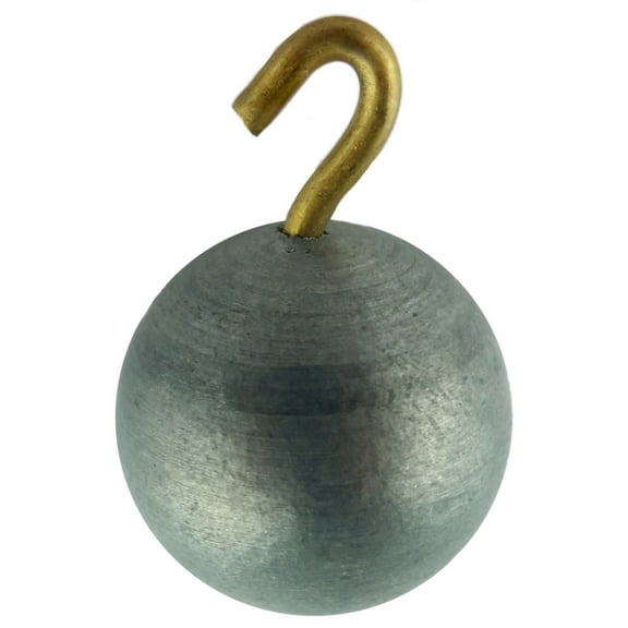 Physics Ball , Zinc , 25mm (1 in.), With Hook