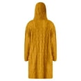 thumbnail image 6 of Arlun Long Cardigan Sweaters for Women Trendy Knit Open Front Soft Comfort Cardigans Jacket Loose Fit Long Sleeve Winter Casual Aran Sweater Coats Yellow XL, 6 of 6