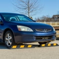thumbnail image 6 of Guardian Parking Stop, 3 Foot Long Rubber Curb with Mounting Holes, Black/Yellow, 6 of 10