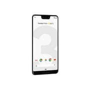 Google Pixel 3 XL - Smartphone - 4G LTE - 64 GB - 6.3" - 2960 x 1440 pixels (523 ppi) - flexible OLED - RAM 4 GB - 12.2 MP (2x front cameras) - Android - clearly white