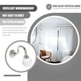 thumbnail image 3 of WEUVEB Gancho De Cristal Plata Para Y Abrigos Con Montaje En Pared, 3 of 6