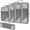 Gray, variant on Packing Cubes for Travel Packaging Cube 5-Piece Set, Compressed Luggage Compartment, Luggage Storage Bag, Travel Accessories