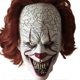 thumbnail image 1 of Clown Mask Latex Horror Cosplay Prop Halloween Adult, 1 of 4