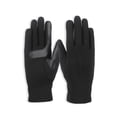thumbnail image 6 of Isotoner Women's Everyday Spandex Gloves with Fleece Lining, Black, S/M, 6 of 7