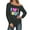 Dark Gray, variant on I Love The 80s Sweatshirts for Women Long Sleeve Off The Shoulder Vintage 80s Sweatshirt Pullover Tops