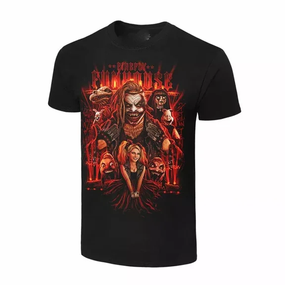 Wwe The Fiend & Alexa Bliss “Firefly Funhouse” Black T-Shirt