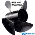 thumbnail image 2 of New Aluminum Propeller Is Compatible With Honda Johnson/Evinrude Mariner Mercruiser Mercury 100-300 Hp By Part Number 21501530 Le-1515-4 Dia 15" X 15" Pitch 4 Blades Right Hand Rotation, 2 of 3