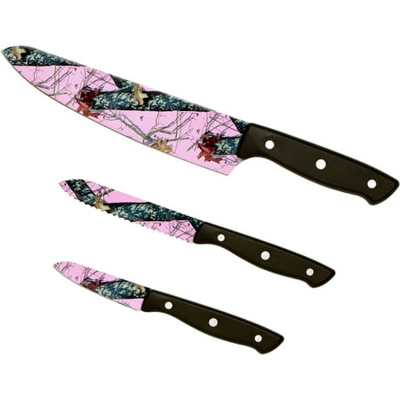 Mossy Oak Traditions Pink Break Up Infinity Chef Set 3 Piece