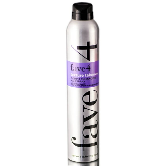 Texture Takeover Oomph Enhancing by Fave4 for Unisex - 8 oz Hair Spray