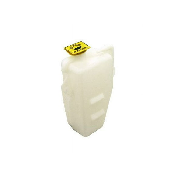 Front Radiator Coolant Overflow Expansion Tank with Cap - Compatible with 1991 - 2001 Jeep Cherokee 1992 1993 1994 1995 1996 1997 1998 1999 2000