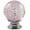 Pink, variant on Ludlz Clear Crystal Glass Round Bubble Ball Door Knobs, Round Diamond Wardrobe Doorknob/Crystal Drawer Knobs/Cabinet Cupboard Pull Knobs/Door Pull Handle