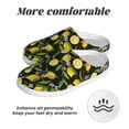 thumbnail image 6 of Kdxio Lemon Fruits Flowers Leaves Women's Men's Slippers Plush Slip-On House Slipper for Winter Indoor Soft Cushion Non-slip Fluffy Slides Slippers-11, 6 of 7