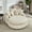 Beige, variant on MOONMISS Chenille Upholstered Oversized Wrap Around Deep Seat Bean Bag Lazy Sofa with 5 Pillows-Emerald