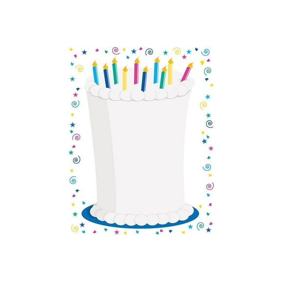 Great Papers! Cake Letterhead 80 Count (2014251)