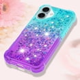 thumbnail image 5 of Funda para iPhone 16 Plus Transparente con Brillos Carcasa Protectora Antigolpes con Glitter Brillante, 5 of 5