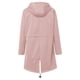 thumbnail image 4 of KDFJPTH Chaqueta impermeable de moda para mujer con capucha, cortavientos ligero de manga larga, con cremallera, cordón ajustable, con bolsillos, abrigo cortavientos, chaqueta impermeable para mujer, 4 of 4