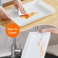 thumbnail image 5 of Lifewit 3 Pack Plastic Serving Trays for Party, Plastic Serving Platters for Party, Serving Trays Platters, White, 5 of 8