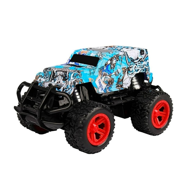 Coche de juguete con control remoto HUOGUO, escala 1:24, eléctrico, 4 canales