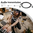 thumbnail image 4 of Raindrops Black Optical Audio Cable 5.1 Optic Cable for Audio Transmission 2m Length Durable Material, 4 of 5