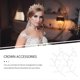 thumbnail image 2 of 10 Bunches Acrylic Flower Stems Artificial Flowers Acrylic Ornament Artificial Bouquets For Diy Crafts Decor, 2 of 4