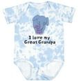 thumbnail image 3 of Inktastic I Love My Great Grandpa Elephant Boys or Girls Baby Bodysuit, 3 of 5