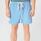 thumbnail image 2 of Pantalones Cortos Casuales para Hombre, Bolsillo de Color Sólido, Cortos Elásticos de Cintura con Cordón de Algodón, 2 of 6