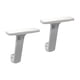 thumbnail image 4 of 2x Reposabrazos para silla de oficina Accesorios Reposabrazos Fácil de instalar Conveniente para la mayoría de para juegos Blanco shamjiam Reposabrazos de repuesto, 4 of 8