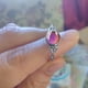 thumbnail image 3 of Anillos para mujer, regalos para mujer, moda para damas, sensación de humor, decoloración, anillo abierto., 3 of 3