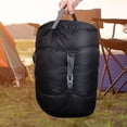 thumbnail image 1 of Minkissy 1 Ensemble Sacs de Compression Gain de Place Polyester Noir pour Activités de Camping, 1 of 7