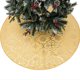 thumbnail image 3 of Moyic Copo de nieve de árbol de Navidad calcetines de decoración de suelo adorno colgante soporte de regalo alfombrilla de suelo media colgante Kits de decoración para fiestas oro Moyic HA007792-01, 3 of 6