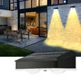 thumbnail image 4 of SSZMDLB under $5 Solar Wall Light, Outdoor Garden Sconce Lamp, Waterproof LED Hill Effect Light for Patio Yard Pathway Entrance Night Lighting, 4 of 8