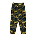thumbnail image 5 of Xecao Monster Truck1 Women's Straight Lounge Pajama Pants: The Epitome of Relaxed Sleepwear, 5 of 9