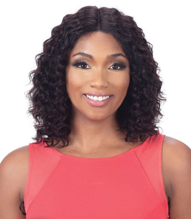 MAYDE Beauty 100 Human Hair 5" Lace & Lace Front Wig CAPRI CURL