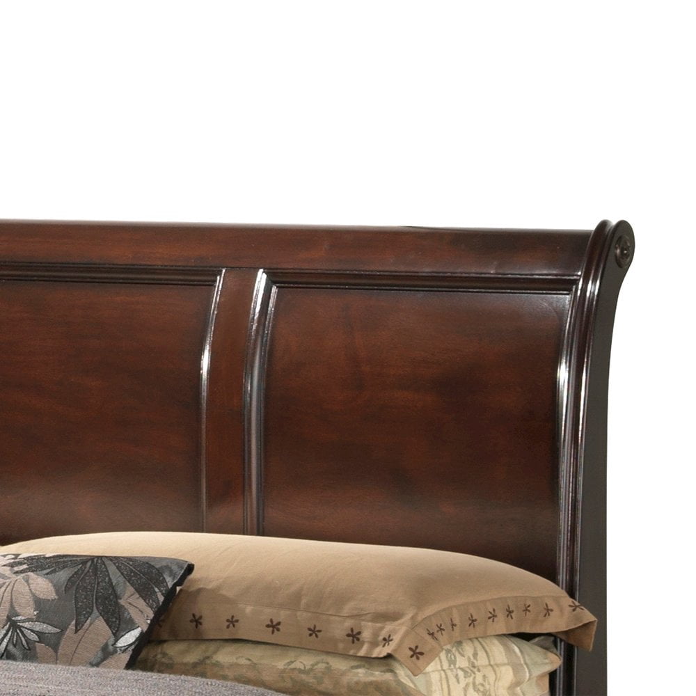 Glory Furniture LaVita King Storage Bed in Cappuccino Color