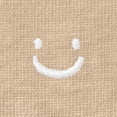 thumbnail image 2 of Dalix Lil Smile Embroidered Cotton Tee Lightweight Jersey Mens in Sand M Medium, 2 of 5