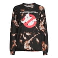 thumbnail image 5 of Ghostbusters Women's Logo T-Shirt with Long Sleeves, 5 of 5