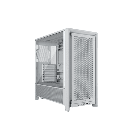 Corsair Frame 4000D White Steel / Tempered Glass ATX Mid Tower Computer Case