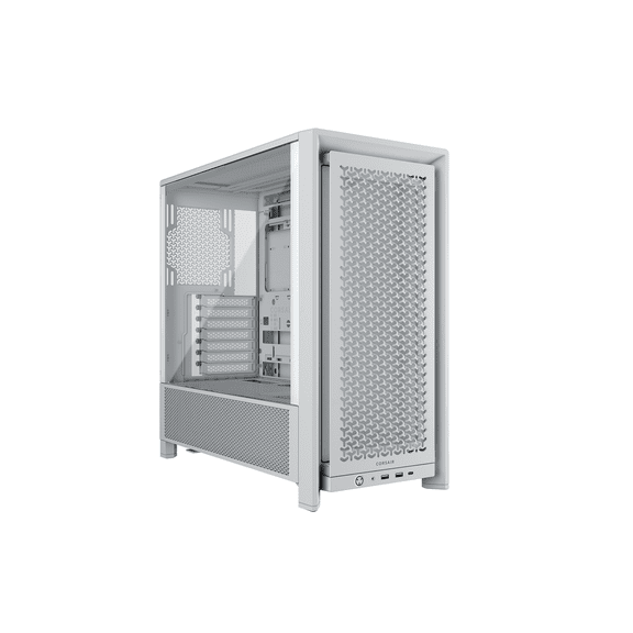 Corsair Frame 4000D White Steel / Tempered Glass ATX Mid Tower Computer Case