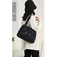 thumbnail image 2 of ZhangBaoLin Hobo Bag for Women Nylon Shoulder Bag Largr Capacity Totes Lightweight Multiple Pockets Handbag Travel Top Handle Purse, 2 of 8