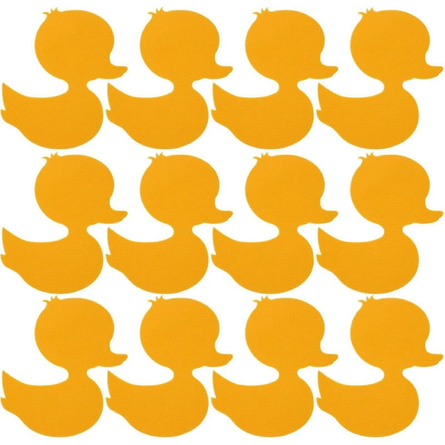 12pcs Bathtub Non-slip Stickers Adhesive Anti-slip Decals Threads for Shower