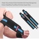 thumbnail image 3 of Toystoory Unisex levantamiento de pesas muñequera transpirable levantamiento de pesas envolturas de levantamiento de pesas vendaje entrenamiento Accesorios para máquinas de ejercicios Azul negro, 3 of 6