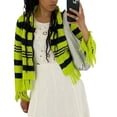 thumbnail image 1 of Txlixc Suéteres de botón femenino, collares de collage y prendas de punto caliente Txlixc moda, 1 of 1