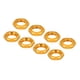thumbnail image 1 of Tuerca de rueda RC Unique Bargains de Aluminio M12X1.0mm 17mm dorado 8 piezas, 1 of 6