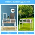 thumbnail image 5 of Gowoodhut Tortoise Habitat with Leakproof Tray Reptile Cage with Legs for Small Animals Indoor & Outdoor, 5 of 7