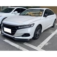 thumbnail image 2 of Ikon Motorsports 3PCS Front Bumper Lip Spoiler Air Dam Chin Splitter Added on Bodykit Compatible With 2021-2022 Honda Accord IKON V4 Style PP Polypropylene Gloss Black, 2 of 9