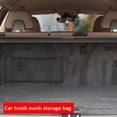 thumbnail image 2 of Car Back Rear Trunk Net Mesh Storage Bag Pocket Auto Organizer Seat Back Bags, 2 of 8