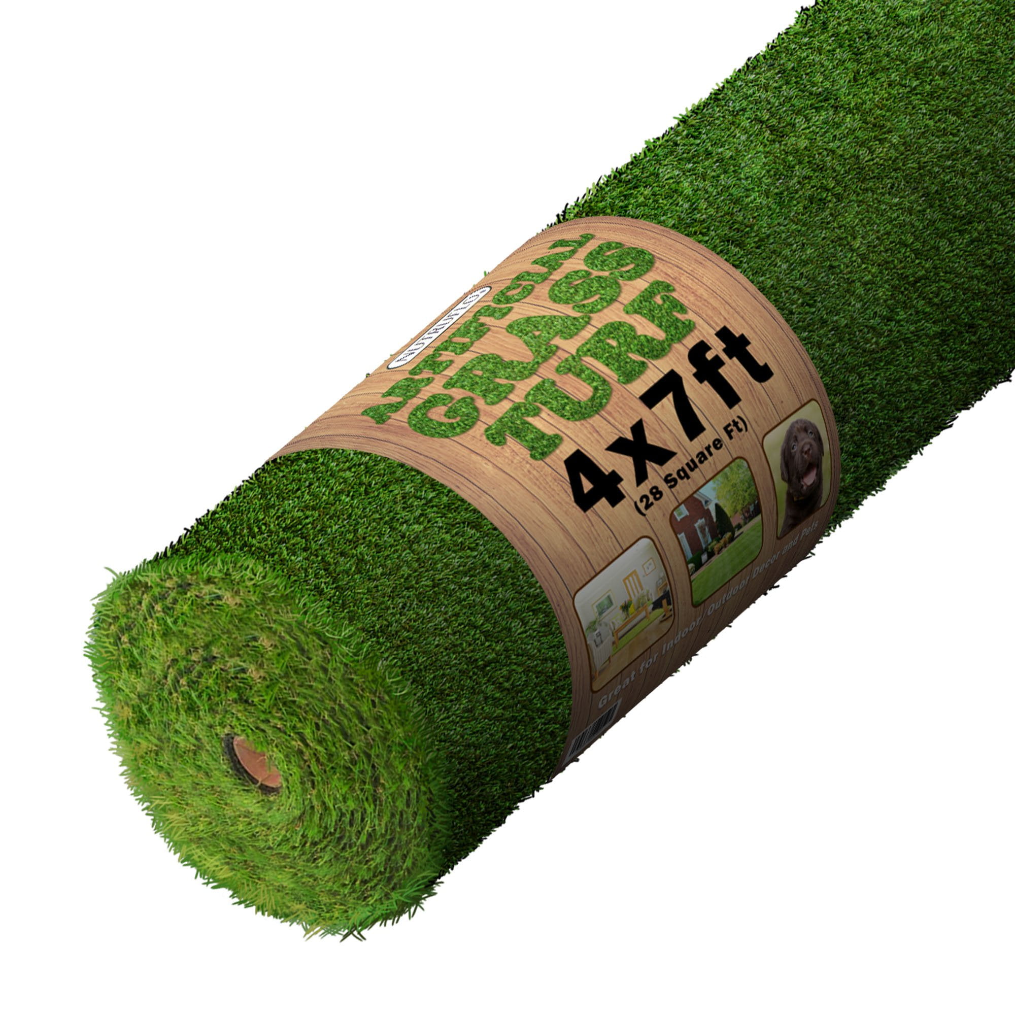 Artificial Synthetic Indoor/Outdoor Lifelike Short Grass Blade Mat with