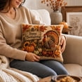 thumbnail image 7 of Vintage Fall Harvest Throw Pillow With Insert Thanksgiving Pumpkin Sunflower Decorative Pillow for Sofa Couch Home Decoration, 7 of 7